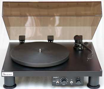 REK O KUT RONDINE 3 Turntable plays transcription discs  